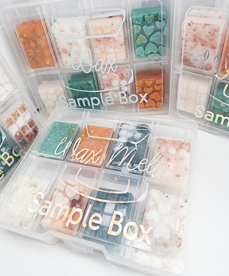 Wax melt mini/sample box