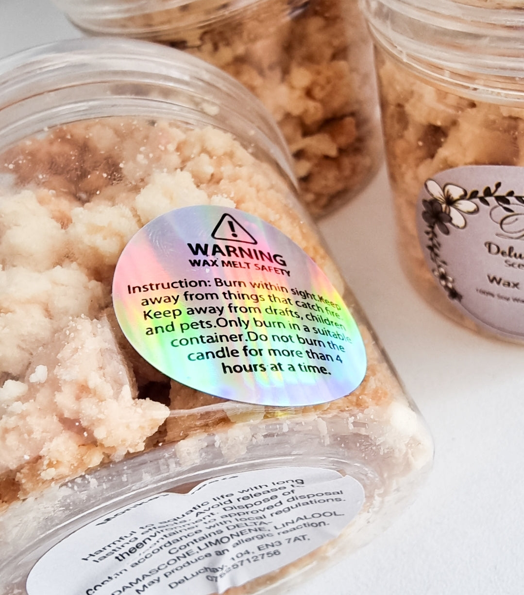 Wax melt jars of soy crumbles UK – Serathena
