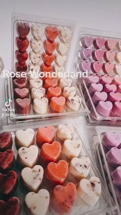 16 heart wax melts